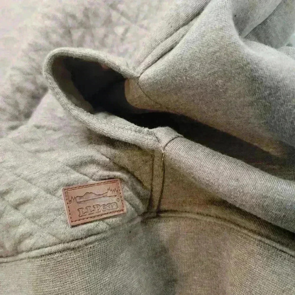 LL Bean Quilted Vest Womens XL Heathered Brown Equestrian Cowgirl Westerncore - Picture 16 of 16